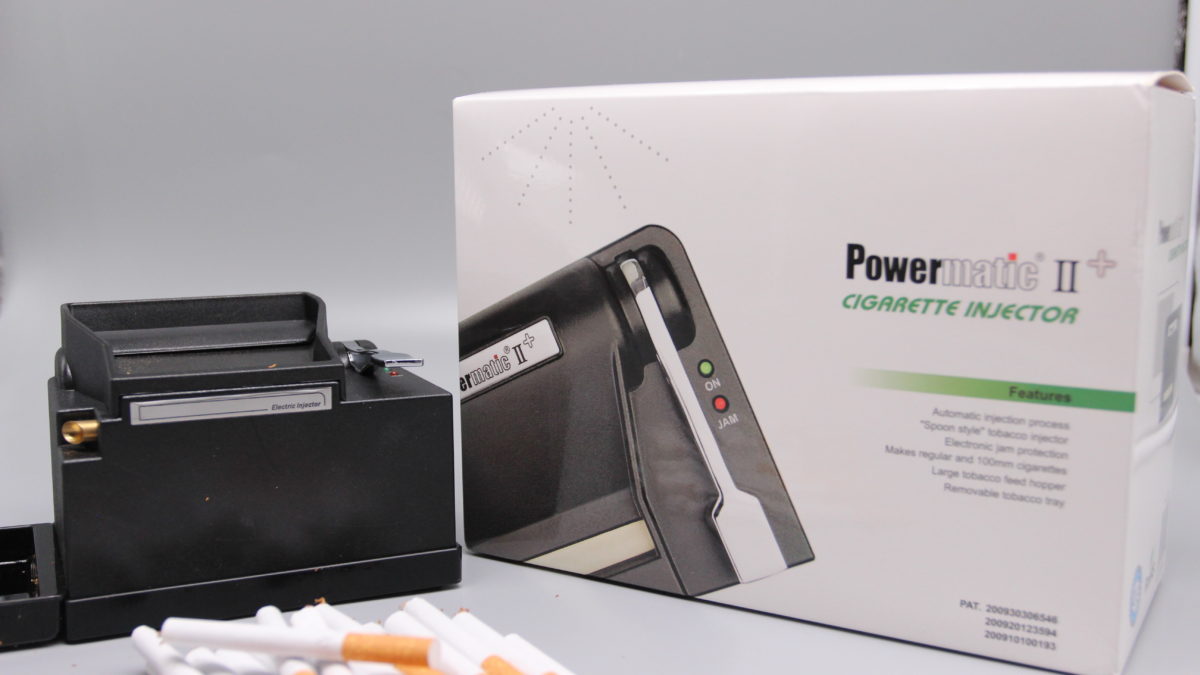 Zigarettenstopfmaschine - Powermatic II und Powermatic III auf konsumguerilla.net
